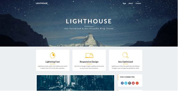 LightHouse WordPress Theme