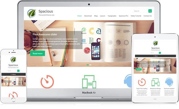 Spacious WordPress Theme