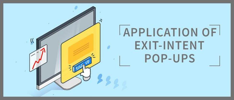 Application of Exit-intent pop-ups