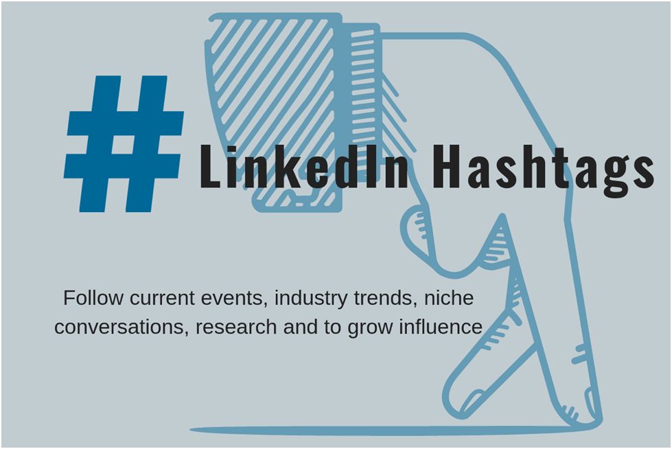 The trend of Hashtag on LinkedIn